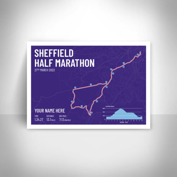 Sheffield 10k Print