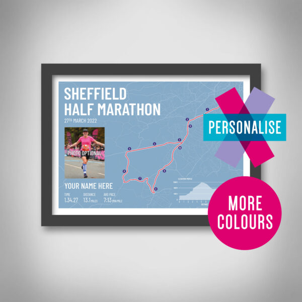 Sheffield Half Marathon Print