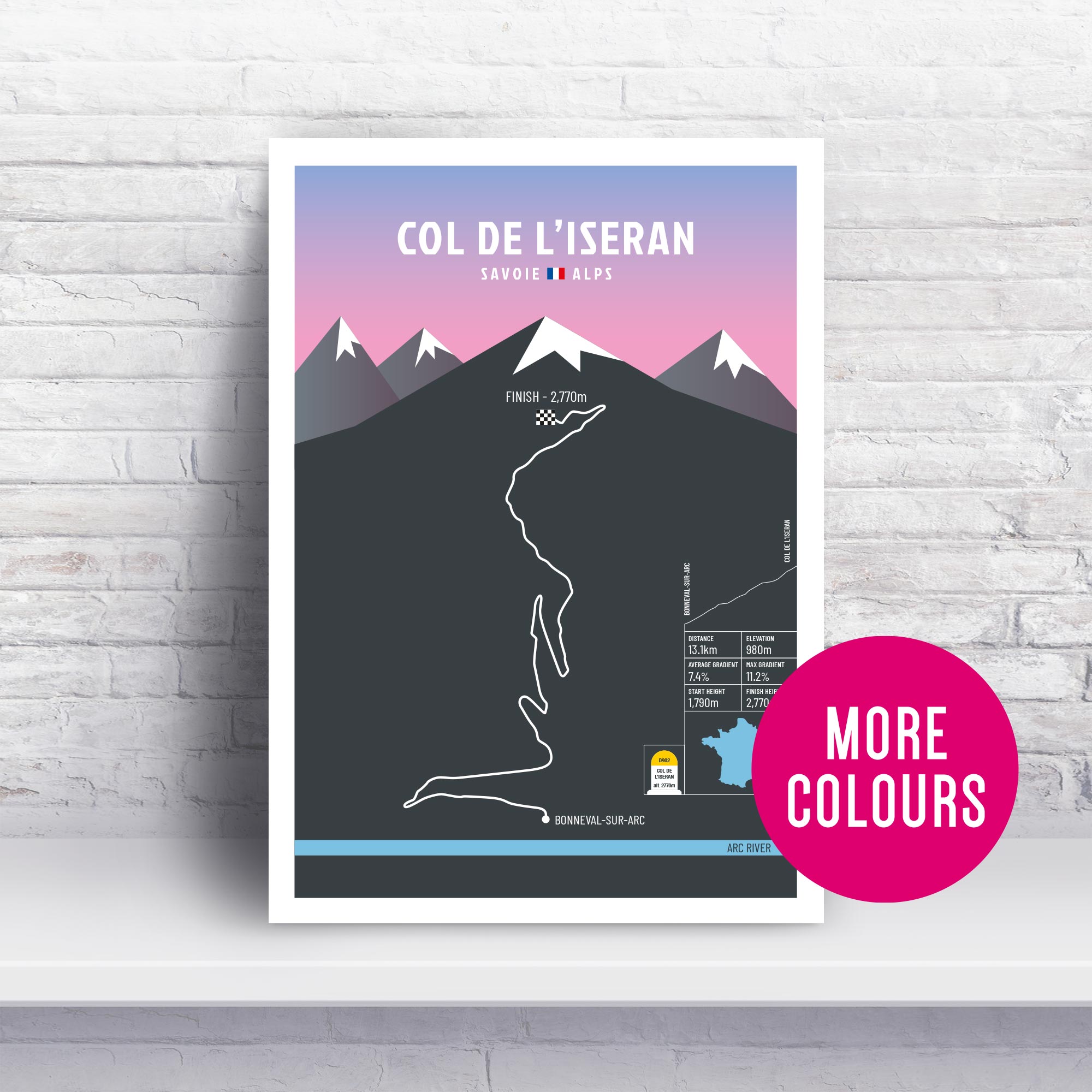 Col De L’iseran Print